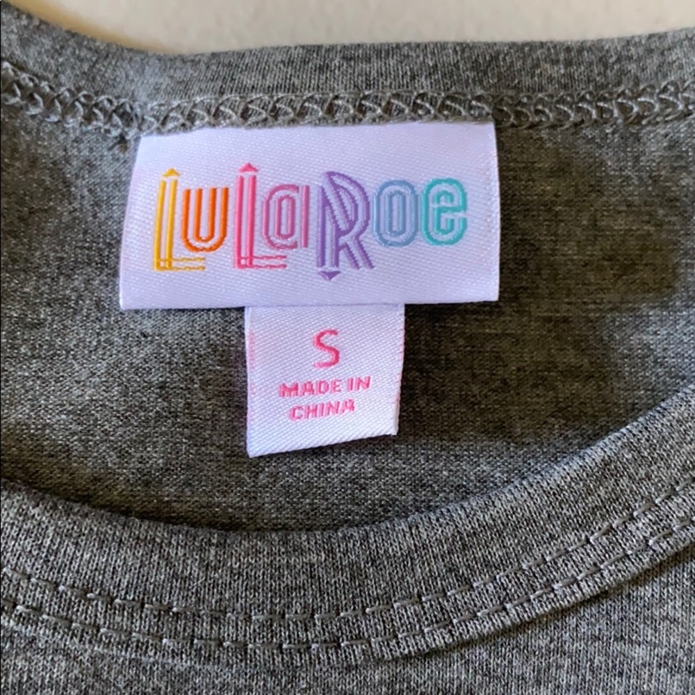 BNWT S Lularoe Randy Baseball Tee - Picture 4 of 4